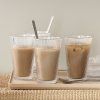Stelton PILASTRO Szklanki Wysokie 350 ml do Kawy Latte 4 Szt.