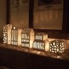 Kähler URBANIA Świecznik Tealight - Domek Biały - Pantheon
