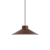 Muuto TOP PEDANT Stalowa Lampa Wisząca 36 cm Ciemnoczerwona
