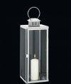 Cilio TORRE Lampion 63 cm Srebrny