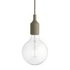 Muuto E27 Lampa Żarówka LED Oliwkowa