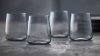 Lyngby Glas ZERO Szklanki do Wody 420 ml 4 Szt. / Szare