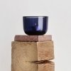 Iittala VALKEA Świecznik Tealight / Granatowy