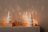 Kähler URBANIA Świecznik Tealight - Domek Biały - High Tower