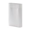 Muuto RIDGE Szklany Wazon do Kwiatów 48 cm / Biały Szroniony