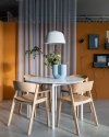Muuto COVER SIDE Krzesło Drewniane - Szare