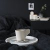 kyuka CUP Porcelanowa Filiżanka ze Spodkiem do Kawy 175 ml / Biała