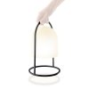 Eva Solo LANTERN Lampka Solarna 30 cm Czarna / Biały Klosz