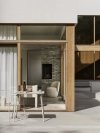 Blomus YUA Stolik Ogrodowy 80x80 cm / Jasnoszary Silk Grey