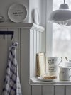 Bloomingville WENDY Kubek 330 ml Biały z Napisem / Coffee Magic