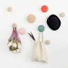 Muuto DOTS Wieszak Drewniany XS - 6.5 cm / Brązowo-Zielony
