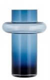 Lyngby Glass TUBE Wazon do Kwiatów 30 cm Granatowy