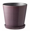 Bitz NORDIC Doniczka ze Spodkiem do Kwiatów - Ziół 14 cm / Różowa