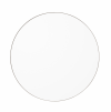 AYTM - CIRCUM Lustro Ścienne Okrągłe 70 cm Taupe - Tafla Klasyczna