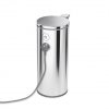 Simplehuman SENSOR Stalowy Automatyczny Dozownik do Mydła, Płynu, Żelu Antybakteryjnego - Akumulatorowy 266 ml Srebrny Połysk