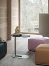Muuto RELATE Stolik Pomocniczy - Boczny 73,5 cm Czarny / Blat Fornir Dębowy
