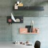 Muuto FOLDED Organizer - Półka Ścienna 63 cm Oliwkowa