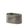 Muuto RIDGE Ceramiczna Doniczka do Kwiatów 13 cm / Taupe