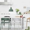 Muuto UNFOLD Lampa Silikonowa 32 cm / Jasnożółta