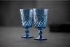Lyngby Glass SORRENTO Kieliszki do Wina 290 ml 4 Szt. / Niebieskie