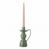 Bloomingville FIJA Świecznik Ceramiczny / Zielony