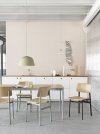 Muuto LOFT Krzesło - Różowe/Siedzisko Dębowe (Dusty Rose)