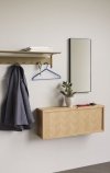 Hubsch HERRINGBONE Dębowa Szafka 100 cm / Ścienna Półka na Buty