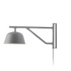 Muuto AMBIT Lampa Ścienna - Kinkiet Szary