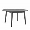 Bloomingville PERON Okrągły Stół do Jadalni 140 cm / Czarny Dąb FSC