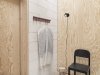 Muuto COIL Listwa - Wieszak Ścienny na Ubrania 100 cm Czarny