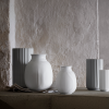 Lyngby Porcelain CURVE Wazon do Kwiatów 17,5 cm Biały