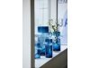 Lyngby Glass TUBE Wazon do Kwiatów 40 cm Granatowy