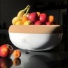 Emile Henry NATURAL Duża Misa na Owoce i Warzywa 35,8 cm Biała