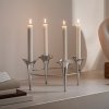 Georg Jensen BLOOM Świecznik Czteroramienny / Srebrny