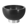 Georg Jensen SGJ Misa Dekoracyjna Drewniana na Stalowej Podstawie - Mała