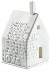 Rader HOME Świecznik - Lampion - Domek z Napisami