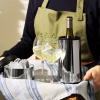 Rosendahl GRAND CRU BAR Kubełek - Pojemnik Termiczny na Lód + Szczypce / Srebrny