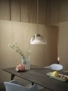 Muuto RIDGE Szklany Wazon do Kwiatów 48 cm / Taupe