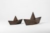 boyhood ADMIRAL Drewniana Figurka - Statek 14 cm Ciemny Dąb