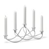 Georg Jensen HARMONY Świecznik Pięcioramienny ze Stali Polerowanej