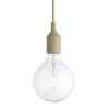 Muuto E27 Lampa Żarówka LED Beige Green / Beżowo-Zielona