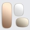 Muuto FRAMED Lustro Ścienne L - Różowe / Tafla Różowa