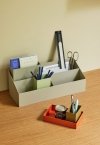 Hübsch POD Organizer na Biurko / Piaskowy