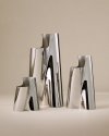 Georg Jensen LITUUS Stalowy Wazon Podłogowy 49 cm / Srebrny Połysk