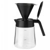 Stelton NOHR Szklany Dzbanek do Parzenia Kawy 1,2 l / Czarny