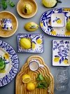 Bloomingville LIMONE Dekoracja - Szklana Cytryna / Żółta