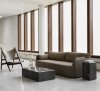 Menu OFFSET Sofa Podwójna - Tkanina Kvadrat Odcień Beżowy