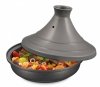 Spring KITCHEN Naczynie Tagine Żeliwne z Ceramiczną Pokrywą / Szare