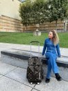 Reisenthel CITYCRUISER Wózek na Zakupy / Dots - Czarny w Kolorowe Kropki