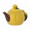 Bloomingville LIMONE Ceramiczny Dzbanek do Herbaty z Motwyem Cytryn / Żółty